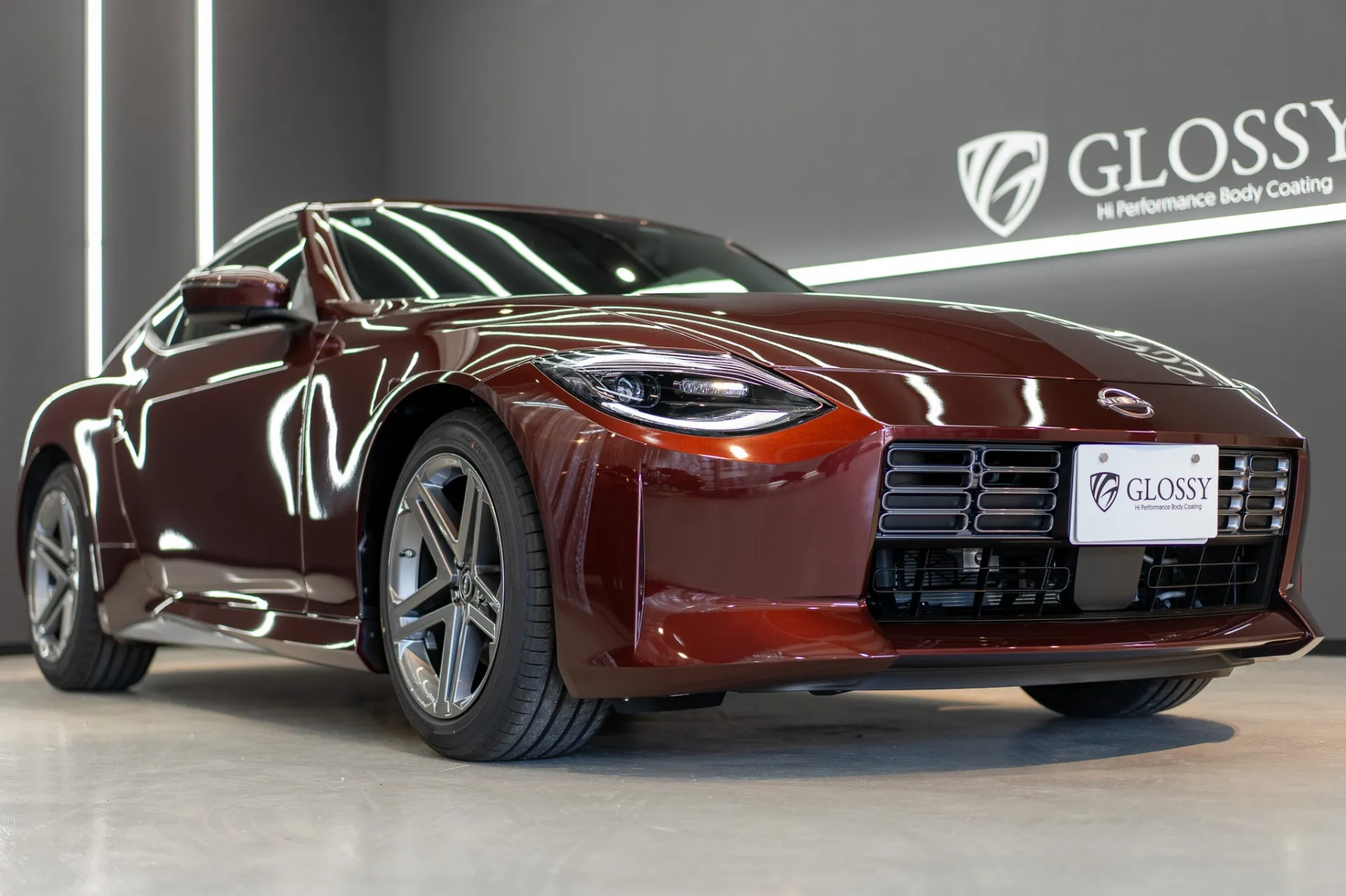 新潟市中央区より/ガラスコーティング施工/M様フェアレディZ/セラミックコーティング