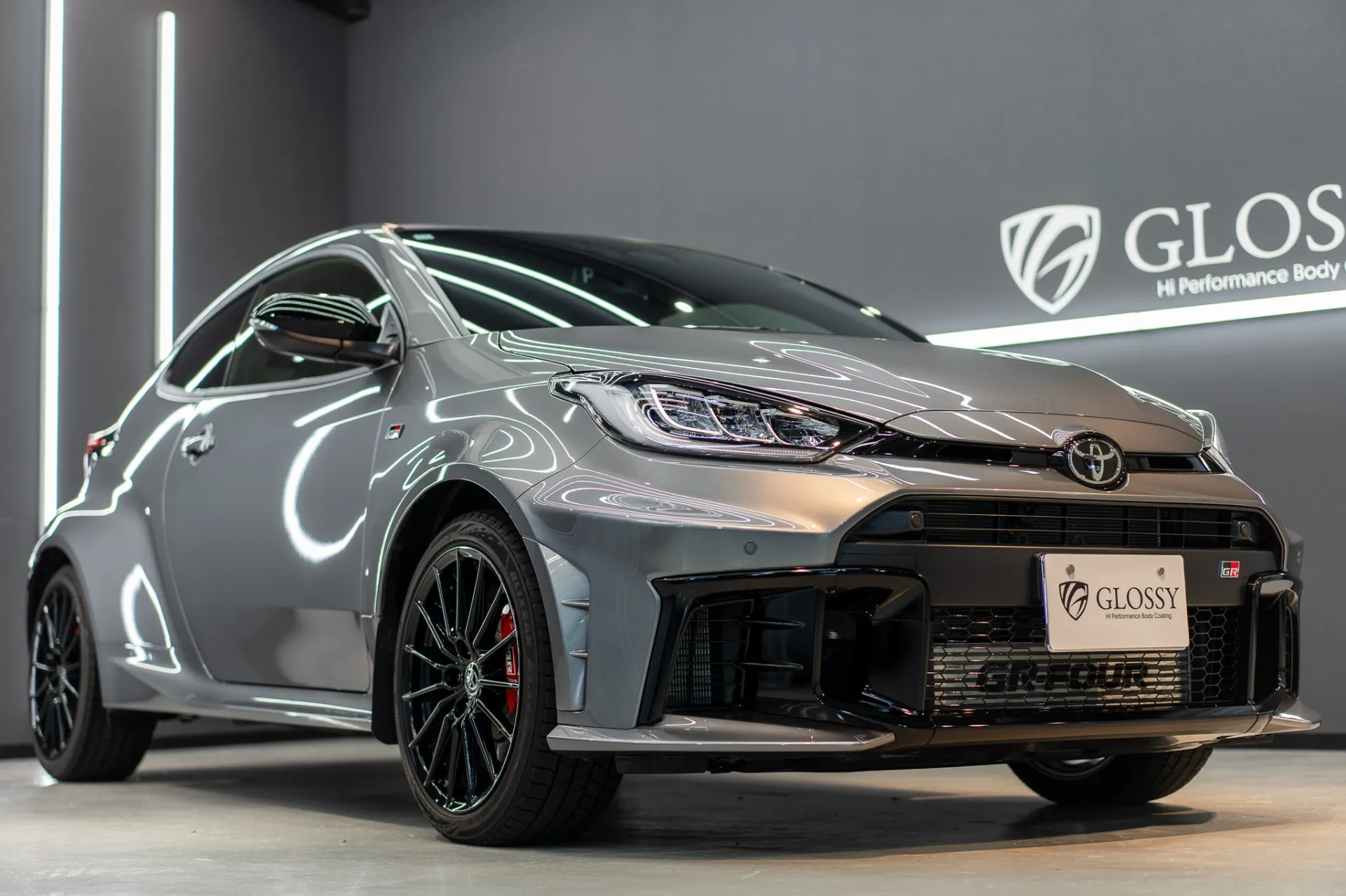 新潟県長岡市より/ガラスコーティング施工/GRヤリス/セラミックコーティング